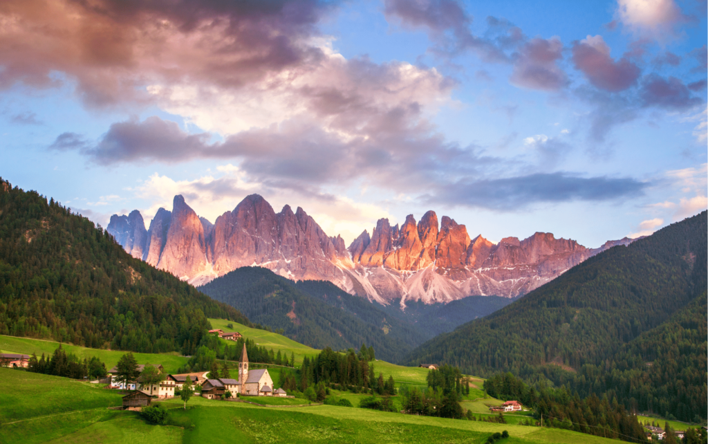 Summer at the Dolomites