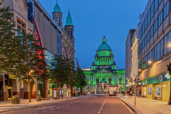 The,Belfast,City,Hall,At,Donegall,Square,In,Belfast,,Northern